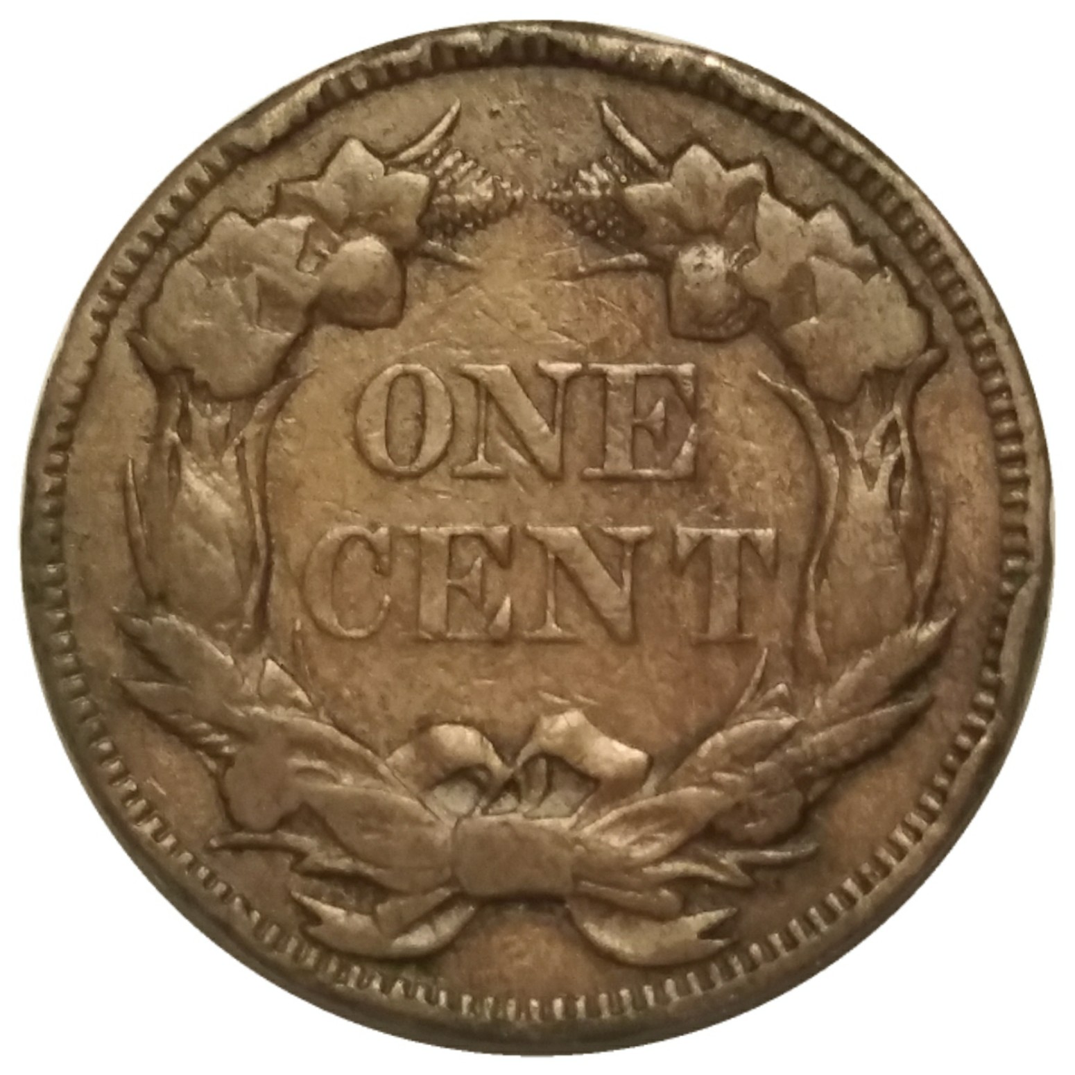 1857-Flying-Eagle-Cent-#10